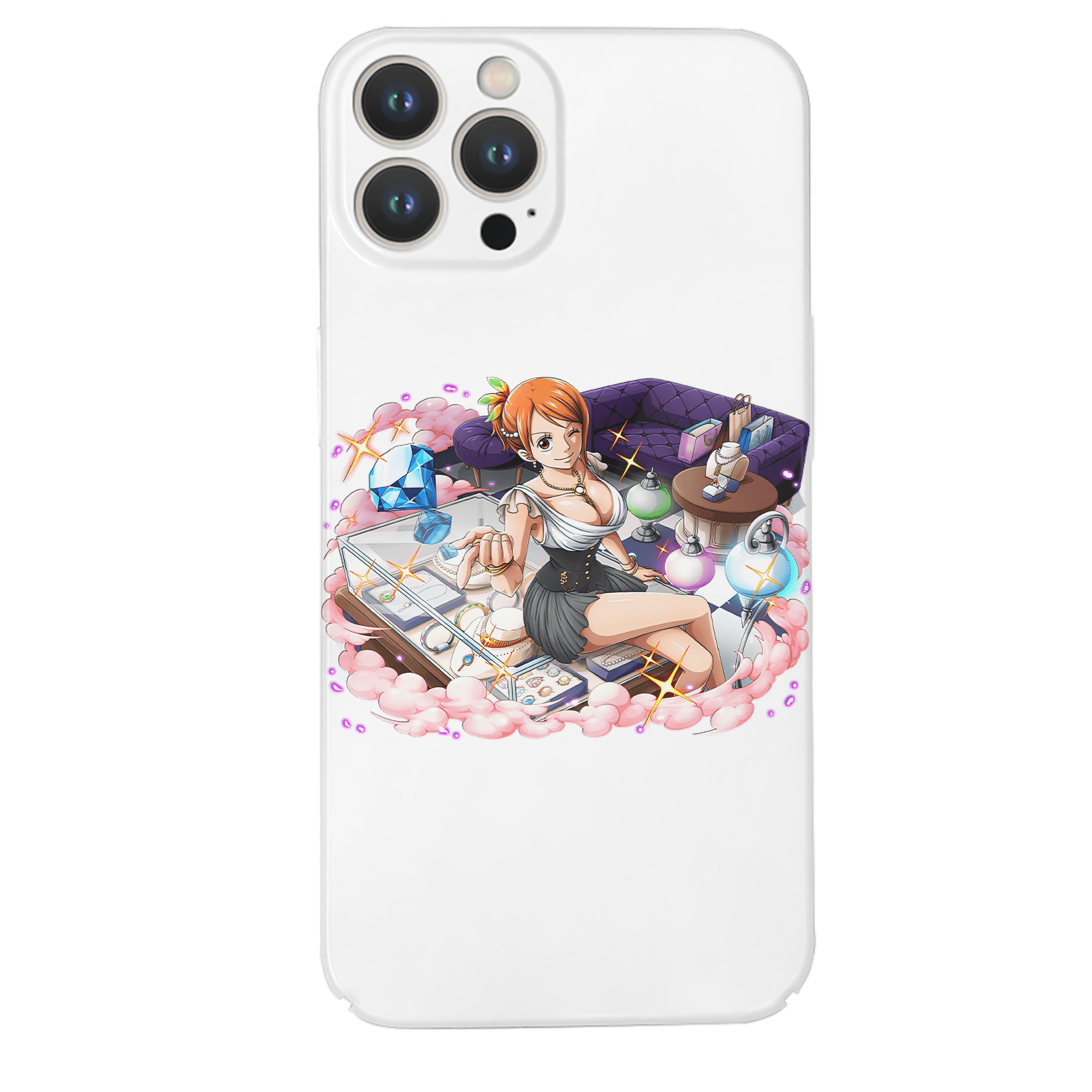 （画像用） ワンピース ナミ ONE PIECE Nami 【iPhone 14シリーズ対応】ハードケース